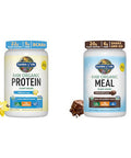 Garden of Life Organic Vegan Vanilla Protein Powder 22G & Digestive Enzymes For Easy Digestion Non-Gmo & Raw Organic Meal Replacement Shakes - Chocolate Plant Based Vegan Protein Powder