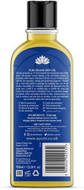 Ayumi Pure Sesame Seed Oil, Contains Vitamin E Which Protects Skin Cells From Damage, Packed With Antioxidants That Fight Build-Up of Chemicals - 2 x 150ml