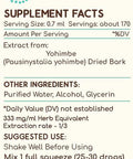 Yohimbe A120 (2pcs) Alcohol Herbal Extract Tincture, Super-Concentrated Wildcrafted Yohimbe (Pausinystalia yohimbe) Dried Bark (2x4 fl oz)