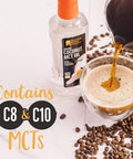 Betterbody Foods Organic Coconut MCT Oil - Energy Boosting- Keto-Friendly - C8 & C10 - Gluten - 16.9 oz