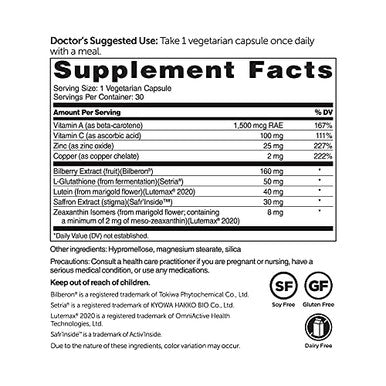 Dr. Whitaker'S Vision Essentials Ultra With Lutein Comprehensive Support With Just One Daily Pill For Macula & Retina Health Eye Strain Ocular Pressure Digital Eye Fatigue Mood Support And More