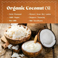 NaturaleBio Organic Virgin Coconut Oil 32 fl oz Raw Cold Pressed for Skin, Hair, Moisturizer, Massage, Body, Hand, Cream, Vegan Butter Alternative, Ideal Lotion, Perfect Care
