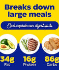 Enzymedica Digest Gold + Atpro Maximum Strength Digestive Enzymes Helps Digest Large Meals For Gas And Bloating 120 Capsules