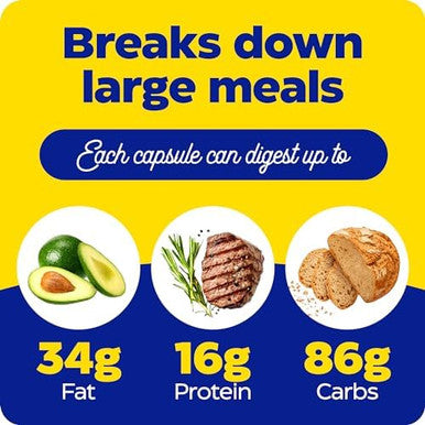 Enzymedica Digest Gold + Atpro Maximum Strength Digestive Enzymes Helps Digest Large Meals For Gas And Bloating 120 Capsules