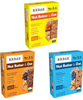RXBAR Nut Butter and Oat Protein Bars, Protein Snack, Snack Bars, Variety Pack (3 Boxes, 15 Bars)