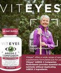 Viteyes Classic Areds 2 Companion Multivitamin Supplement, Comprehensive Multivitamin Formula For Areds 2 Users, 90 Capsules