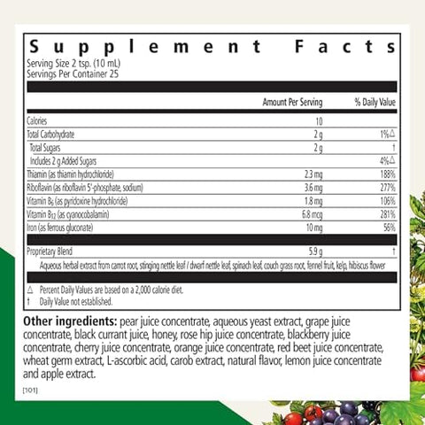 Floradix By Salus Magnesium (16.9 Oz) and Iron and Herbs (8.5 Oz) Bundle Magnesium For Bone Support Digestive Health and More Iron Supplement For Healthy Energy Support