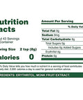 Whole Earth Sweetener Monk Fruit Sweetener with Erythritol, Plant-Based Sugar Alternative, 12 Ounce (Pack of 4)