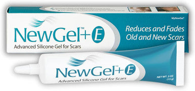 Newgel+E Advanced Silicone Scar Treatment Gel For Old And Scars W Vitamin E For Surgery Injury Keloids Burns And Facial Blemish Scars (15 Grams)