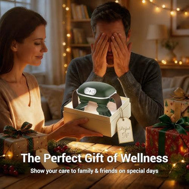 Cottonhk Neck Massager With Heat Bionic Deep Tissue Shiatsu Kneading Cordless Rechargeable Hands ' Free Wearable For Muscles Home Office Back And Shoulder Massagers With Fingers