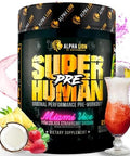 Alpha Lion Pre Workout Powder Beta Alanine Ltaurine & Trisource Caffeine For Sustained Energy & Focus Nitric Oxide & Citrulline For Pump (21 Servings Lion'S Blood Flavor) Pack Of 1