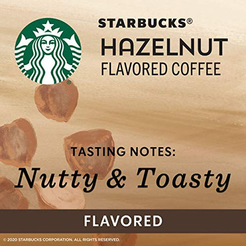 Starbucks Flavored K-Cup Coffee Pods ÃƒÂ¢Ã¢â€šÂ¬Ã¢â‚¬Â Hazelnut for Keurig Brewers ÃƒÂ¢Ã¢â€šÂ¬Ã¢â‚¬Â 1 box (10 pods)