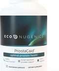 EcoNugenics ProstaCaid Prostate Health Supplements for Men with Saw Palmetto Extract DIM Resveratrol Turmeric BCM95 Curcumin Quercetin Berberine Lycopene Mushrooms 120 Capsules