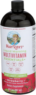 Mary RuthS Strawberry Morning Liquid Multivitamin Essentials 30 Fz