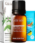 Gya Labs Spearmint Essential Oil For Diffuser & Peppermint Oil For Diffuser Set - Aromatherapy Grade Essential Oils Set - 2X0.34 Fl Oz - Gya Labs