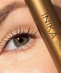 Inika Organic Long Lash Mascara -Extreme Volume And Length Vegan Natural Formula Enriched With Essential Fatty Acids Magnolia Bark Extract & Vitamin E Cruelty- Black