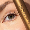 Inika Organic Long Lash Mascara -Extreme Volume And Length Vegan Natural Formula Enriched With Essential Fatty Acids Magnolia Bark Extract & Vitamin E Cruelty- Black