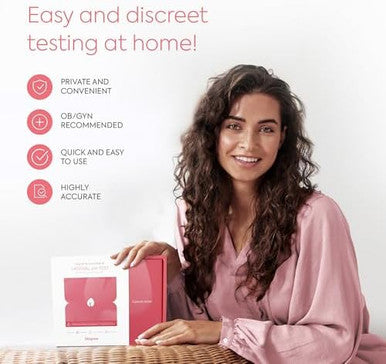 Diagnox Health Women Vaginal Ph Test Kit Sterile Swabs Home Yeast Infection Test & Bv Test Strips Fast Accurate Clinical Grade Ph Balance Home Test Fsa/Hsa Eligible (Pack Of 10)
