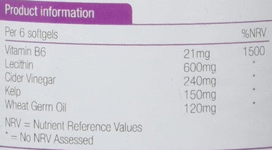 Natures Aid Cider Vinegar Complex 120 Capsules