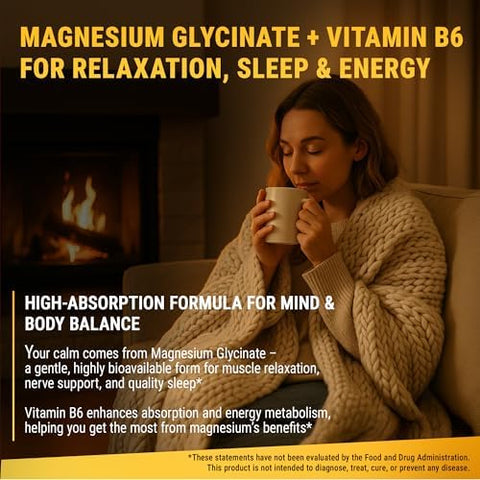 Elements Magnesium Glycinate Gummies 500Mg With Vitamin B6 100Mg For Adults And Kids - High Absorption Non-Gmo No Gluten Stress Relief Sleep & Relaxation Muscle & Heart Support Natural & Vegan