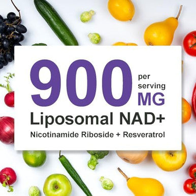 Nad+ Supplement - Liposomal Nicotinamide Riboside (Nr) And Resveratrol Quercetin - Natural Nad Supplement, Support Energy And Dna Repair, Longevity, Anti Aging And Cellular Health (900Mg-80 Capsules)