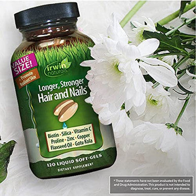 Irwin Naturals Healthy Skin & Hair Plus Nails - Value Size 120 Ct