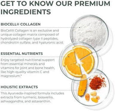 Primal Harvest Primal Flex With Turmeric Hyaluronic Acid Type Ii Collagen And Boswellia For Joint Comfort Flexibility And Mobility Support