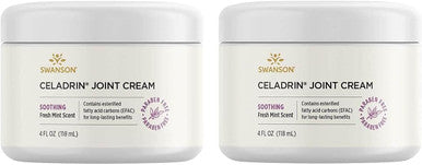Swanson Celadrin Joint Cream 4 fl Ounce (118 ml) Cream (2 Pack)