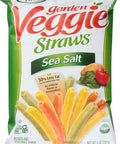 Sensible Portions Veggie Straws Sea Salt 5 Ounce