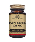 Solgar Pycnogenol 100 Mg 30 Vegetable Capsules - Antioxidant Protection - Healthy Leg & Vein Support - Non-Gmo Vegan Gluten Free Dairy Free Kosher - 30 Servings