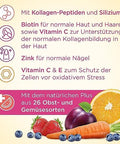 NatureS Way Alive Hair Skin and Nails Premium Gummies Beauty Formula With Collagen Biotin Vitamins C and E Strawberry Flavored 60 Gummies