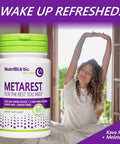 Nutribiotic â€“ Metarest 60 Capsules 3 Mg Melatonin & 250 Mg Kava Root To Support Restful Sleep Highly Absorbable Drug- Sleep Support Gluten- & Made Without Gmos Or Preservatives