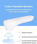 iHealth No Touch Forehead Thermometer Infrared Digital Thermometer for Adults and Kids Touchless Baby Thermometer 3 Ultra Sensitive Sensors Large LED Digits Quiet Vibration Feedback Non Contact