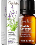 Gya Labs Lavender Oil Essential Oil For Diffuser & Tea Tree For Skin Set - Aromatherapy Grade Essential Oils Set - 2X0.34 Fl Oz - Gya Labs