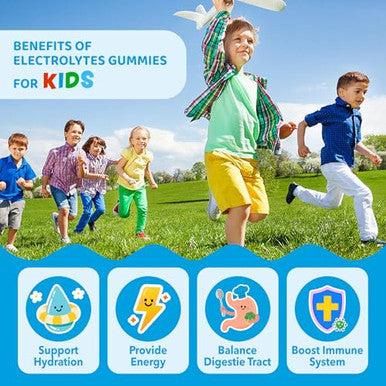 Natisland Electrolyte Gummies For Hydration Hydration Gummies For Kids & Seniors Adults With Potassium Magnesium Calcium Sodium Chloride For Runners And Endurance Sports Orange Flavor Vegan 60 Chews