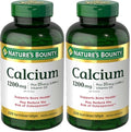 Nature'S Bounty Calcium 1200 Mg With Vitamin D3 Bone Health & Immune Support Vitamin D3 1000 Iu 220 Softgels (Pack Of 2)