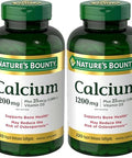 Nature'S Bounty Calcium 1200 Mg With Vitamin D3 Bone Health & Immune Support Vitamin D3 1000 Iu 220 Softgels (Pack Of 2)