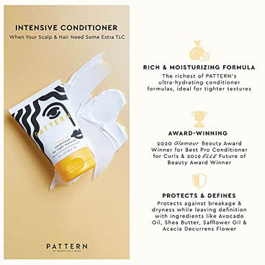 Pattern Beauty By Tracee Ellis Ross Intensive Conditioner 29 Fl Oz Shea Butter Avocado Oil & Vitamin E Extreme Moisture For Curly Hair Curl Restoration And Tight-Textures 3A-4C