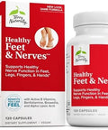 Terry Naturally Healthy Feet & Nerves Herbal Supplement With Bioactive Vitamin B12 Circulation & Nerve Health Support Supplement Vegan Capsules With Boswellia Serrata 120 Capsules