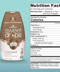 SweetLeaf Sweet Drops Flavored Stevia Liquid Sweetener Stevia Extract Zero Calories Gluten Free Keto Friendly Non GMO Natural Flavors Sugar Alternative Coconut 1.7 Fl Oz (Pack of 2)