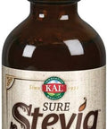 KAL Sure Stevia Liquid Extract 2 oz BestTasting Zero Calorie Low Glycemic For Baking & Adding to Beverages 385 Servings