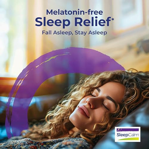 Boiron Sleepcalm Tabs - 100 Count For Deep Relaxing Restful Nighttime Sleep - Melatonin-Free And Non Habit-Forming Sleep Calm Meltaway Tablets