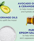 Dr Teal'S Pure Epsom Magnesium Salt SoakGlow & Hydrate With Ceramides & Avocado Essential Oils3 Lbs
