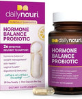 Dailynouri Daily Nouri Hormone Balance Probiotic & Digestive Support Probiotic Bundle Supports Gut Health Bloating Relief Skin Immunity Vaginal Ph & Healthy Estrogen