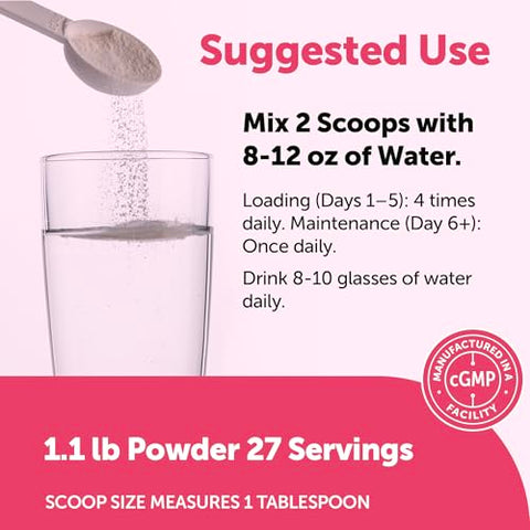 Micro Ingredients Creatine Electrolytes Multi Collagen For Women 5000Mg Micronized Creatine Monohydrate Powder Complex Creatine Hydration Drink Mix Lemon Raspberry Sugar-Free Non-Gmo