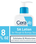 Cerave Sa Lotion For Rough & Bumpy Skin Vitamin D Hyaluronic Acid Lactic Acid and Salicylic Acid Lotion Fragrance Free and Allergy Tested 8 Ounce