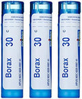 Boiron Homeopathic Medicine Borax 30C Pellets 80Count Tubes (Pack Of 5)