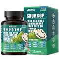 Soursop Graviola Supplement with Sea Moss Moringa Turmeric Black Seed Oil Oregano Ashwagandha 20inOne Herbal extracts for Overall HealthEnhancing Vegan NonGMO 60 Capsules