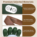 Bekiralass Shoulder And Neck Massager With Heat 4D Deep Tissue Massage With Finger Pressure For Back Neck & Shoulder Portable Compact Design To Relieve Muscle Fatigue And Stiffness Green