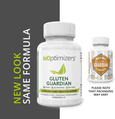 Gluten Guardian 3.0 with AstraZyme - Enzyme Supplement for Gluten Digestion - Contains DPP-IV to Digest Wheat, Barley & Other Cereal Grains - Helps Prevent Bloating, Gas, and Indigestion, 90 Capsules